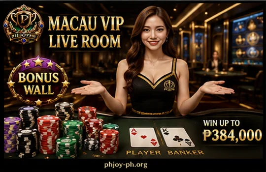 PHJOY live casino bonus
